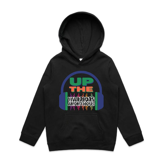 'Up The Warriors Anonymous' Youth Hoodie