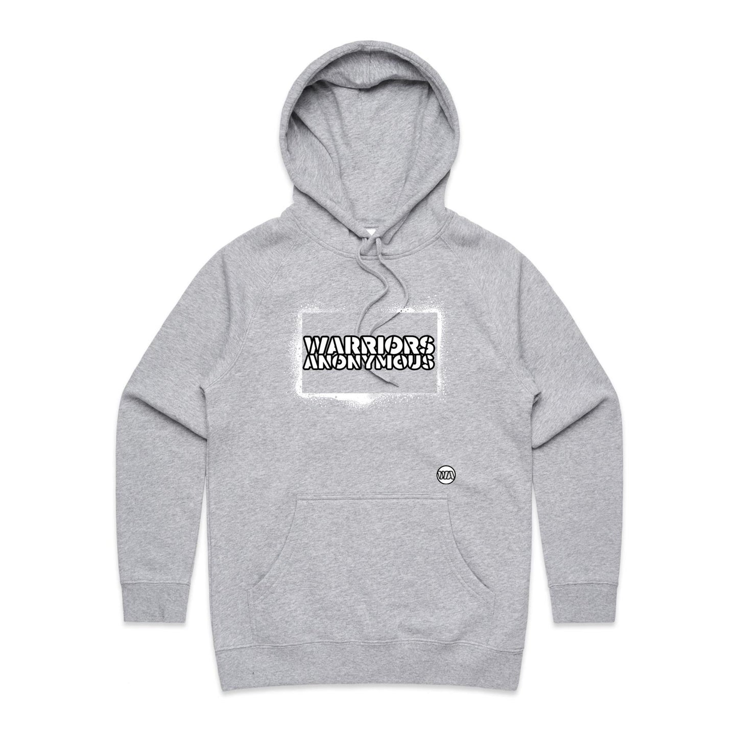 (White) Spray Paint Women's Hoodie